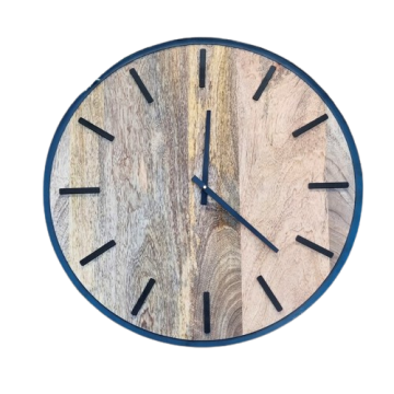 Houten Wandklok 'Memphis'